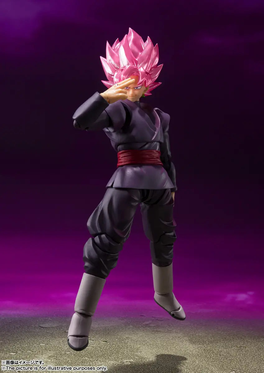 DRAGON BALL SUPER - SUPER SAIYAN ROSE GOKU BLACK S.H. FIGUARTS FIGURE