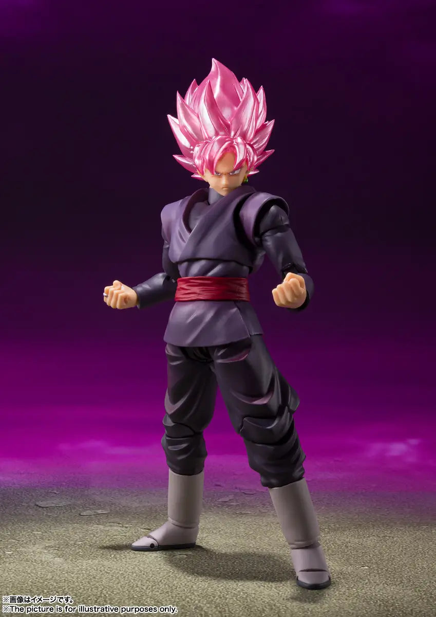 DRAGON BALL SUPER - SUPER SAIYAN ROSE GOKU BLACK S.H. FIGUARTS FIGURE