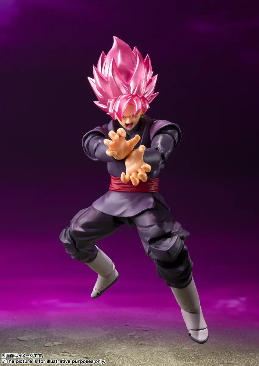 DRAGON BALL SUPER - SUPER SAIYAN ROSE GOKU BLACK S.H. FIGUARTS FIGURE