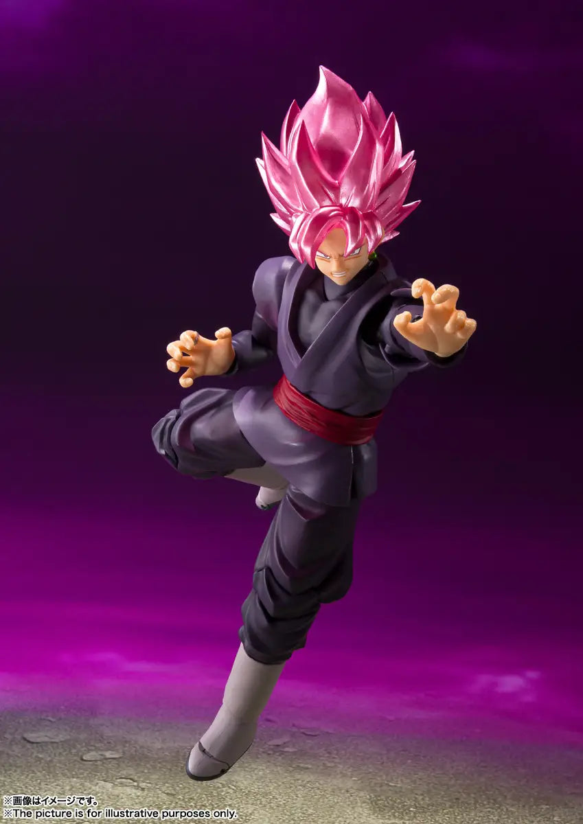 DRAGON BALL SUPER - SUPER SAIYAN ROSE GOKU BLACK S.H. FIGUARTS FIGURE