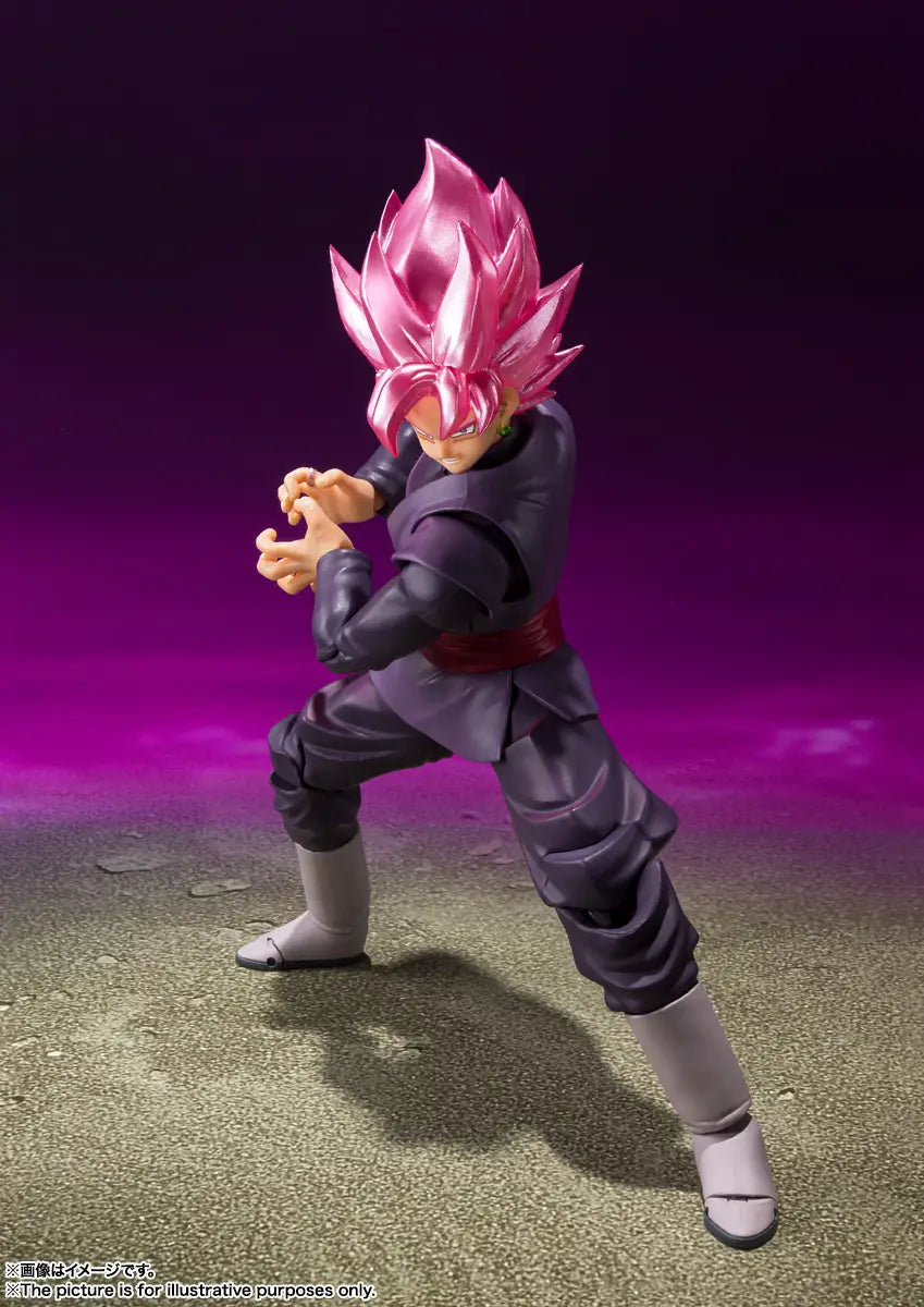 DRAGON BALL SUPER - SUPER SAIYAN ROSE GOKU BLACK S.H. FIGUARTS FIGURE