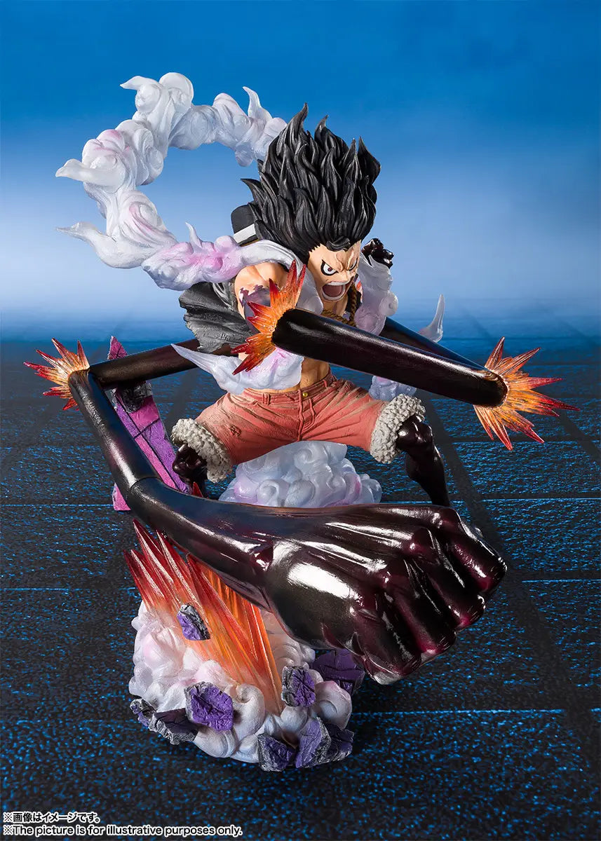 ONE PIECE - MONKEY D. LUFFY GEAR 4 "SNAKE MAN KING COBRA" EXTRA BATTLE FIGUARTZERO SCALE FIGURE
