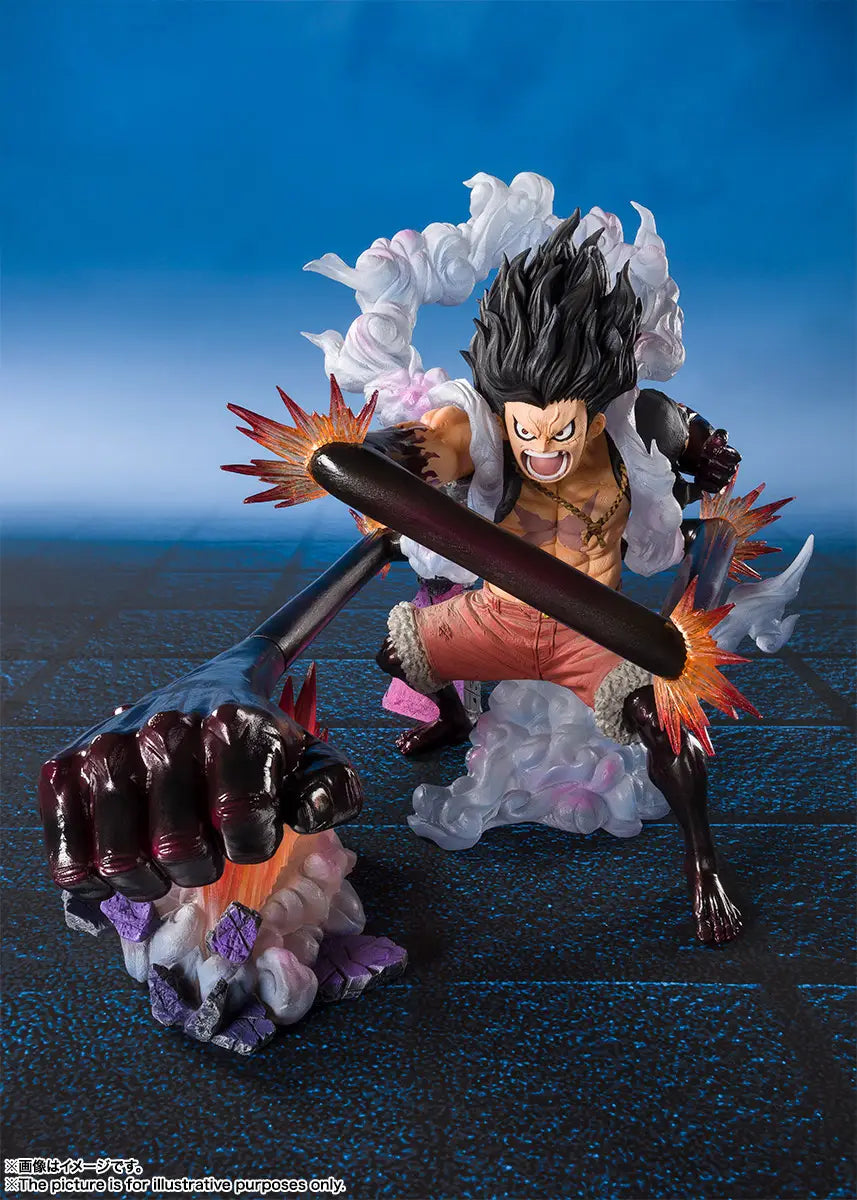 ONE PIECE - MONKEY D. LUFFY GEAR 4 "SNAKE MAN KING COBRA" EXTRA BATTLE FIGUARTZERO SCALE FIGURE