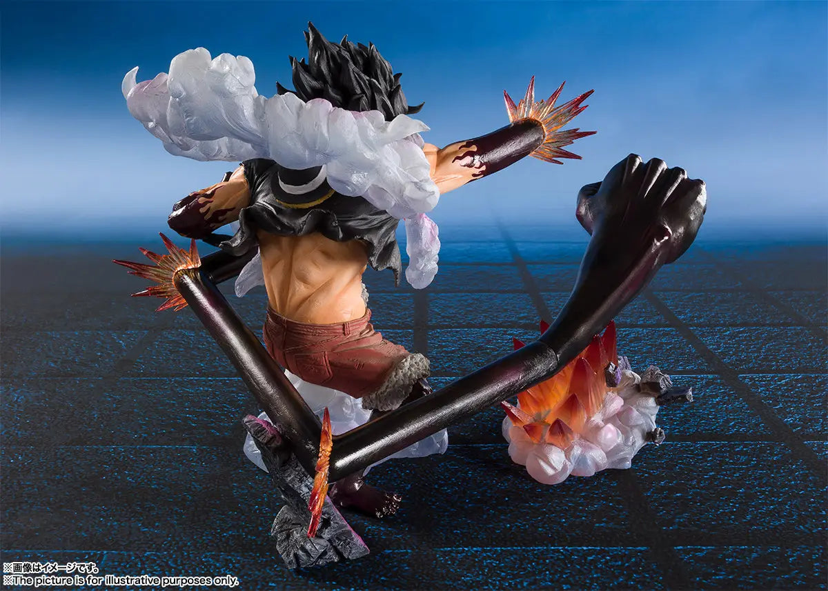 ONE PIECE - MONKEY D. LUFFY GEAR 4 "SNAKE MAN KING COBRA" EXTRA BATTLE FIGUARTZERO SCALE FIGURE