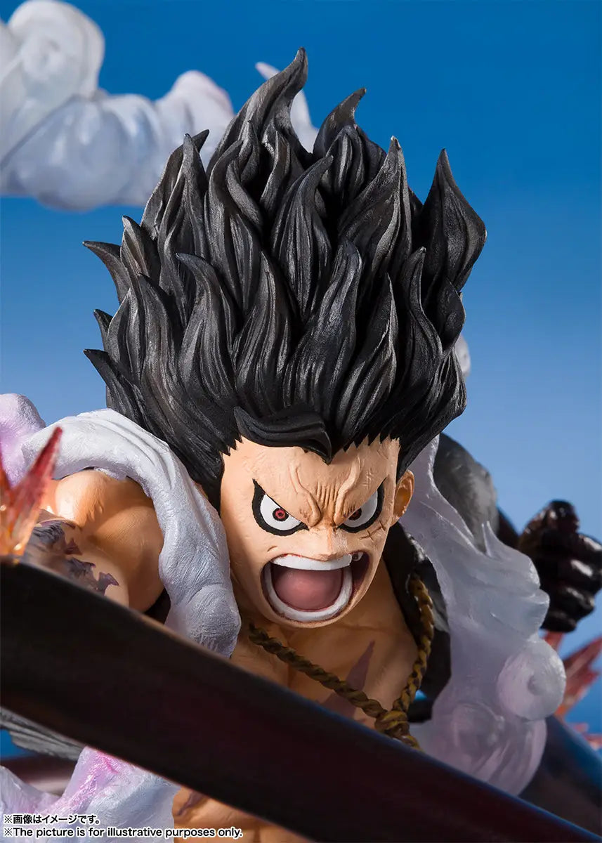 ONE PIECE - MONKEY D. LUFFY GEAR 4 "SNAKE MAN KING COBRA" EXTRA BATTLE FIGUARTZERO SCALE FIGURE