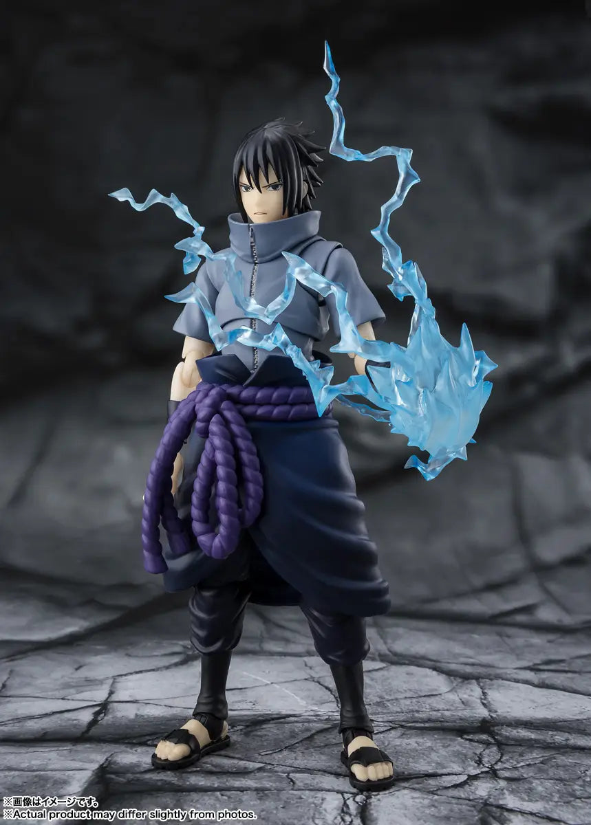 NARUTO - SASUKE UCHIHA "SOLIDARY SHINOBI" S.H.FIGUARTS ACTION FIGURE