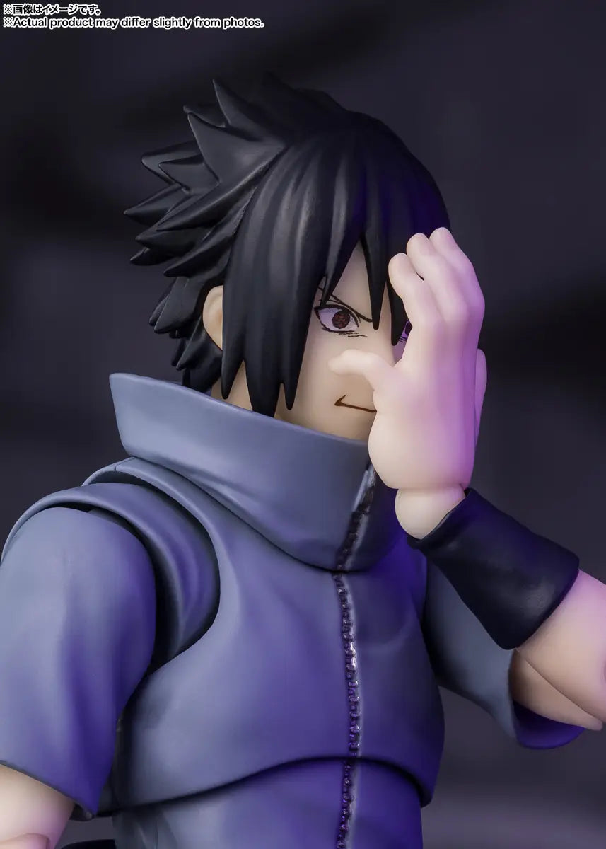 NARUTO - SASUKE UCHIHA "SOLIDARY SHINOBI" S.H.FIGUARTS ACTION FIGURE