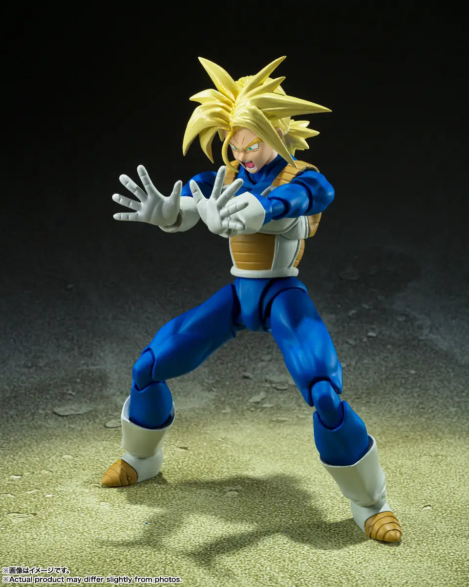 DRAGON BALL Z - SUPER SAIYAN TRUNKS INFINITE LATENT SUPER POWER REISSUE S.H.FIGUARTS ACTION FIGURE
