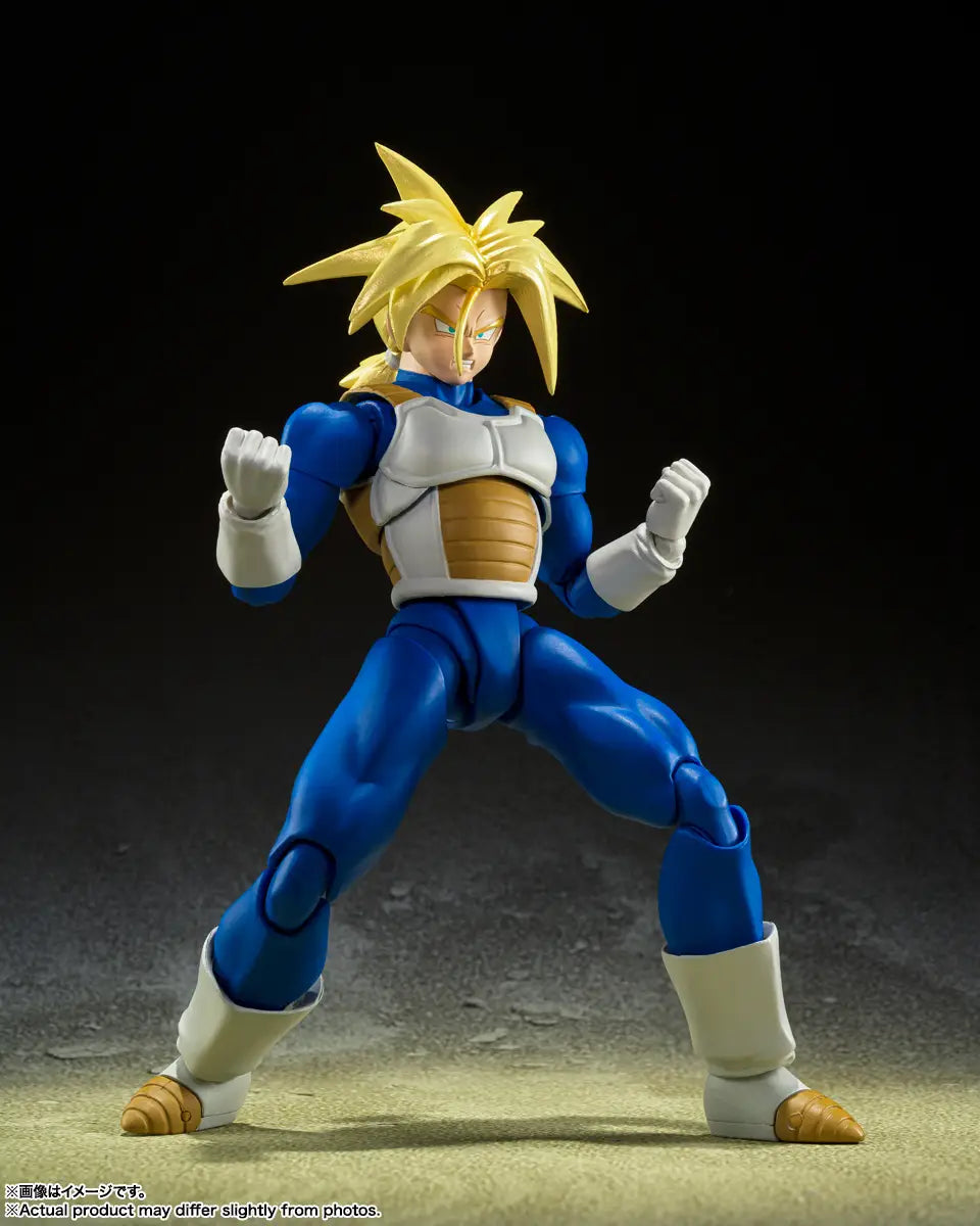 DRAGON BALL Z - SUPER SAIYAN TRUNKS INFINITE LATENT SUPER POWER REISSUE S.H.FIGUARTS ACTION FIGURE