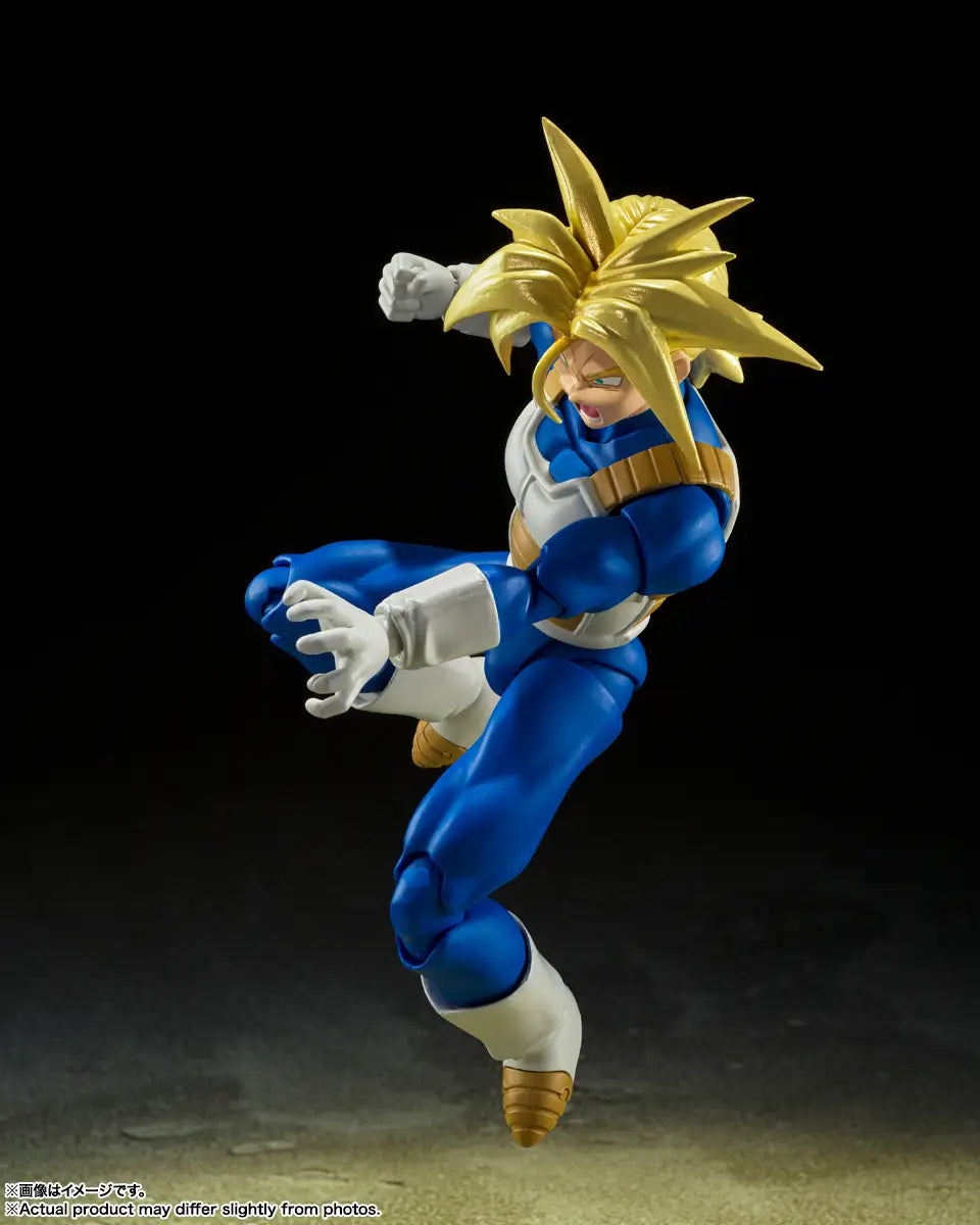 DRAGON BALL Z - SUPER SAIYAN TRUNKS INFINITE LATENT SUPER POWER REISSUE S.H.FIGUARTS ACTION FIGURE