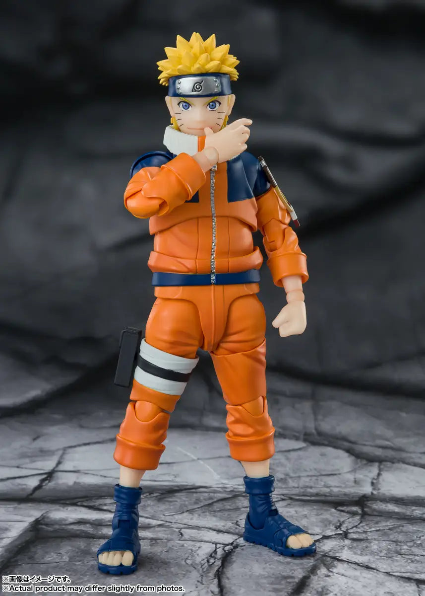 NARUTO - NARUTO UZUMAKI "THE NO. 1 MOST UNPREDICTABLE NINJA" S.H. FIGUARTS ACTION FIGURE