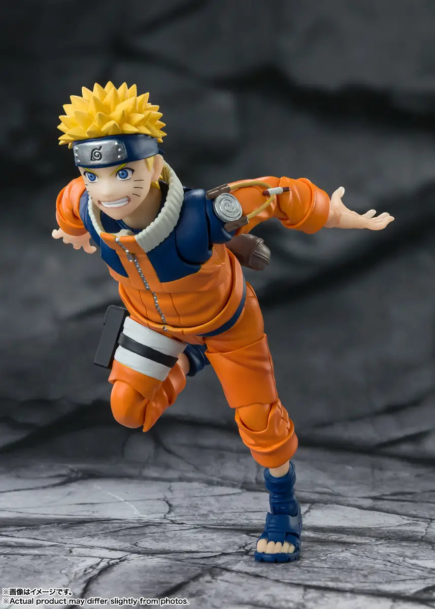 NARUTO - NARUTO UZUMAKI "THE NO. 1 MOST UNPREDICTABLE NINJA" S.H. FIGUARTS ACTION FIGURE