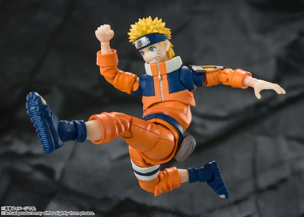 NARUTO - NARUTO UZUMAKI "THE NO. 1 MOST UNPREDICTABLE NINJA" S.H. FIGUARTS ACTION FIGURE