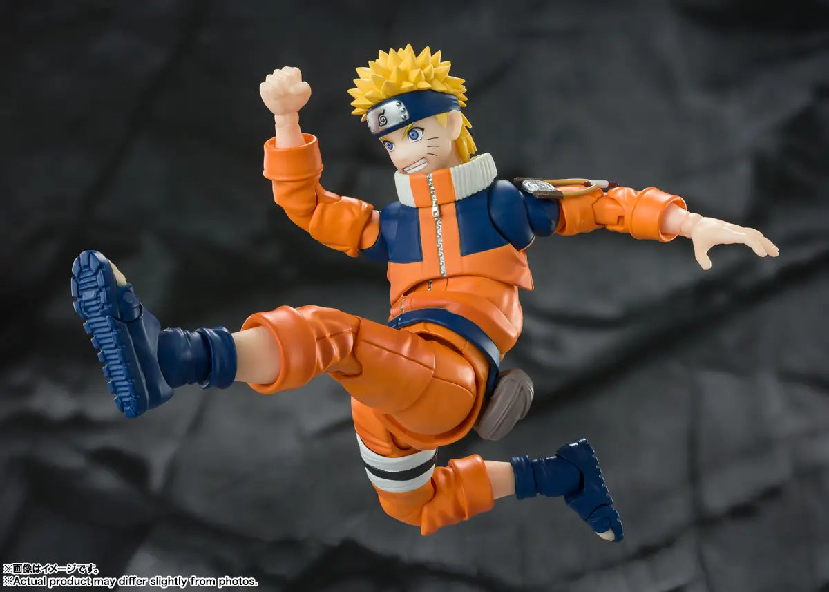 NARUTO - NARUTO UZUMAKI "THE NO. 1 MOST UNPREDICTABLE NINJA" S.H. FIGUARTS ACTION FIGURE