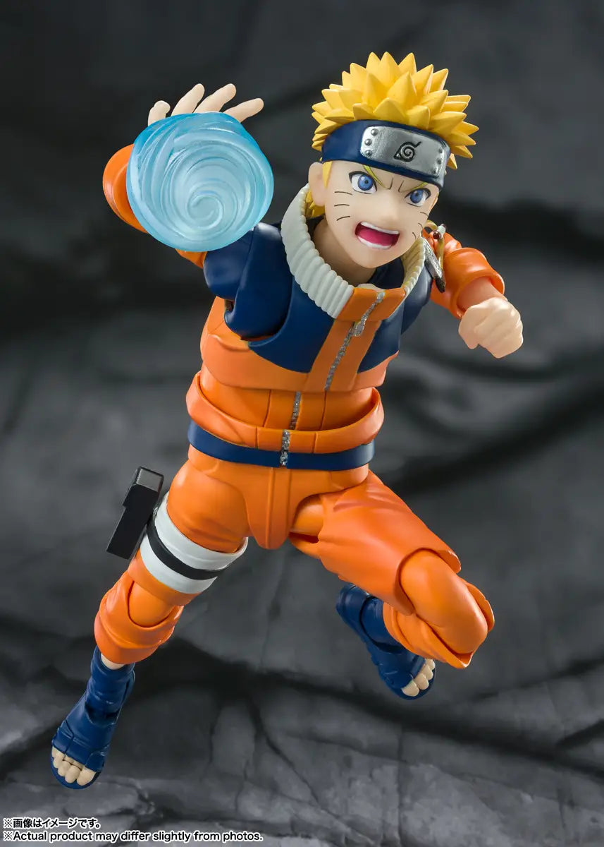 NARUTO - NARUTO UZUMAKI "THE NO. 1 MOST UNPREDICTABLE NINJA" S.H. FIGUARTS ACTION FIGURE