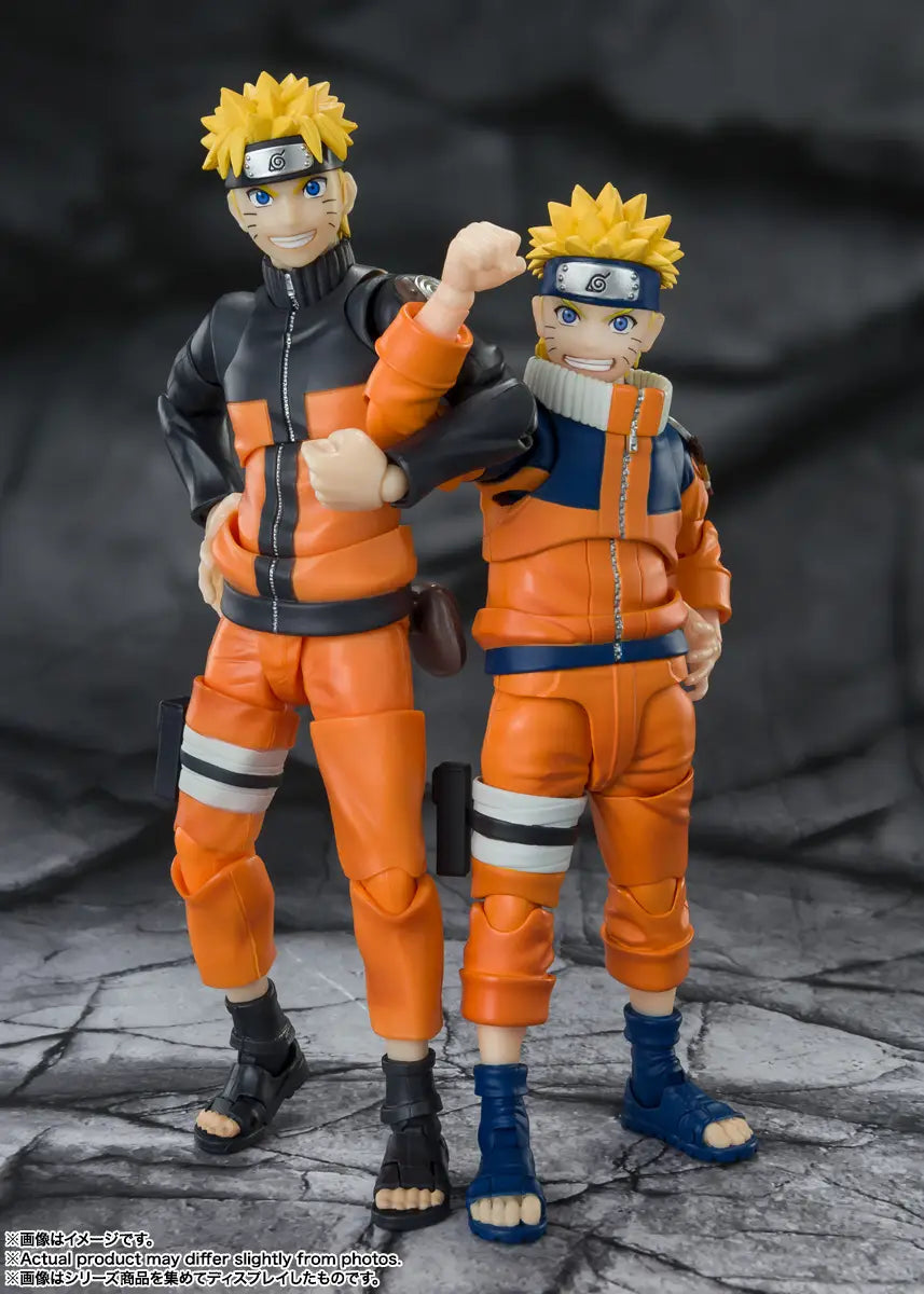 NARUTO - NARUTO UZUMAKI "THE NO. 1 MOST UNPREDICTABLE NINJA" S.H. FIGUARTS ACTION FIGURE
