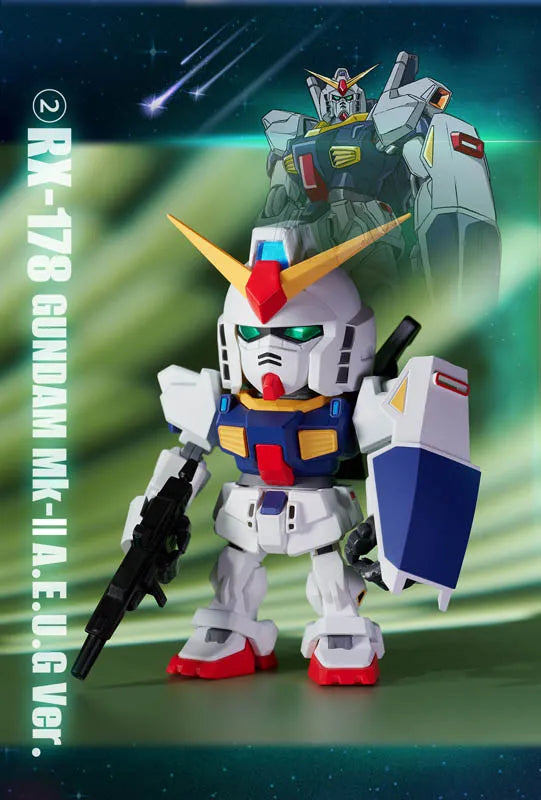 GUNDAM - MINI ZETA GUNDAM TRANSFORMATION QMSV MINI FIGURE BLIND BOX TRADING