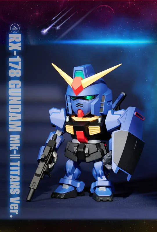 GUNDAM - MINI ZETA GUNDAM TRANSFORMATION QMSV MINI FIGURE BLIND BOX TRADING