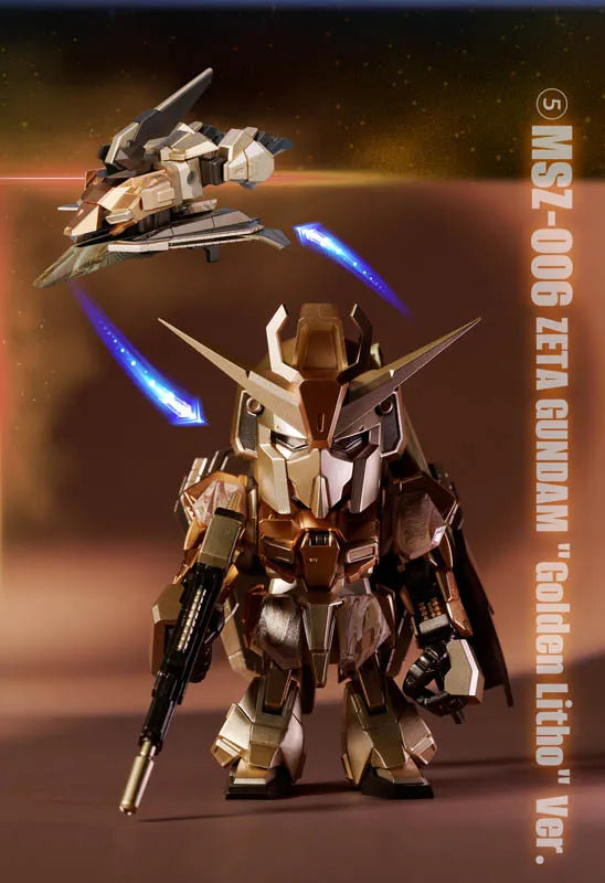 GUNDAM - MINI ZETA GUNDAM TRANSFORMATION QMSV MINI FIGURE BLIND BOX TRADING
