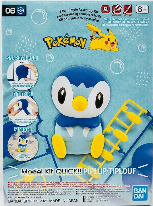 POKEMON - PIPLUP #06 QUICK!! MODEL KIT