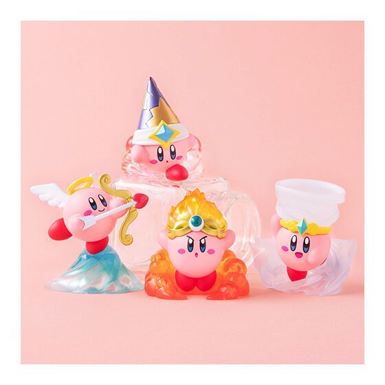 KIRBY - KIRBY COPY ABILITY BANDAI BASHAPON COLLECTION 2 MINI FIGURES