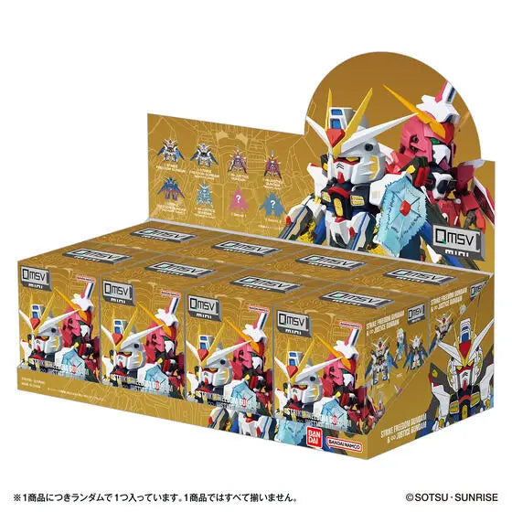 GUNDAM - QMSV MINI STRIKE FREEDOM & INFINITE JUSTICE GUNDAM BLIND BOX TRADING FIGURE