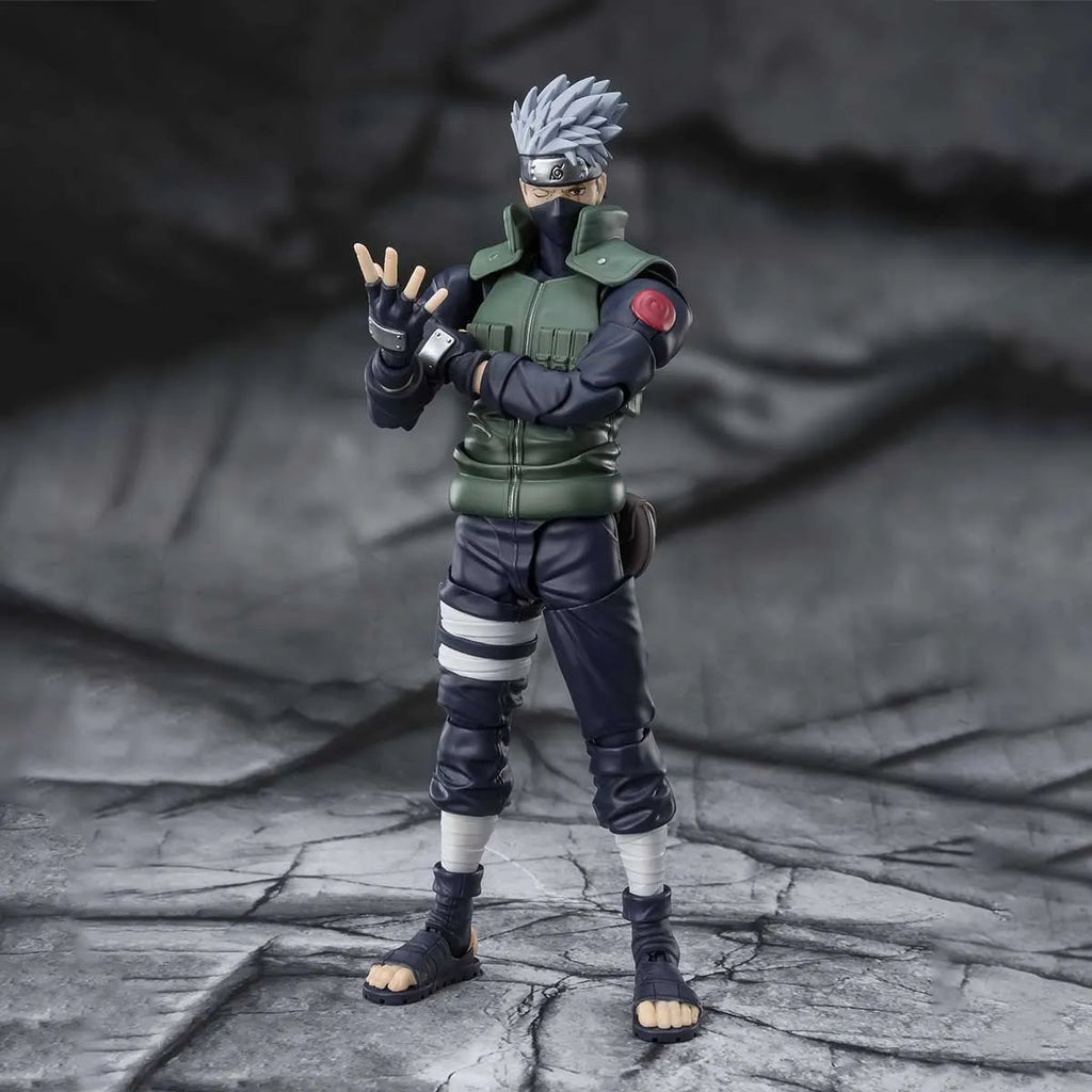 NARUTO SHIPPUDEN - KAKASHI HATAKE (THE FAMED SHARINGAN HERO) S.H. FIGUARTS TAMASHII NATIONS