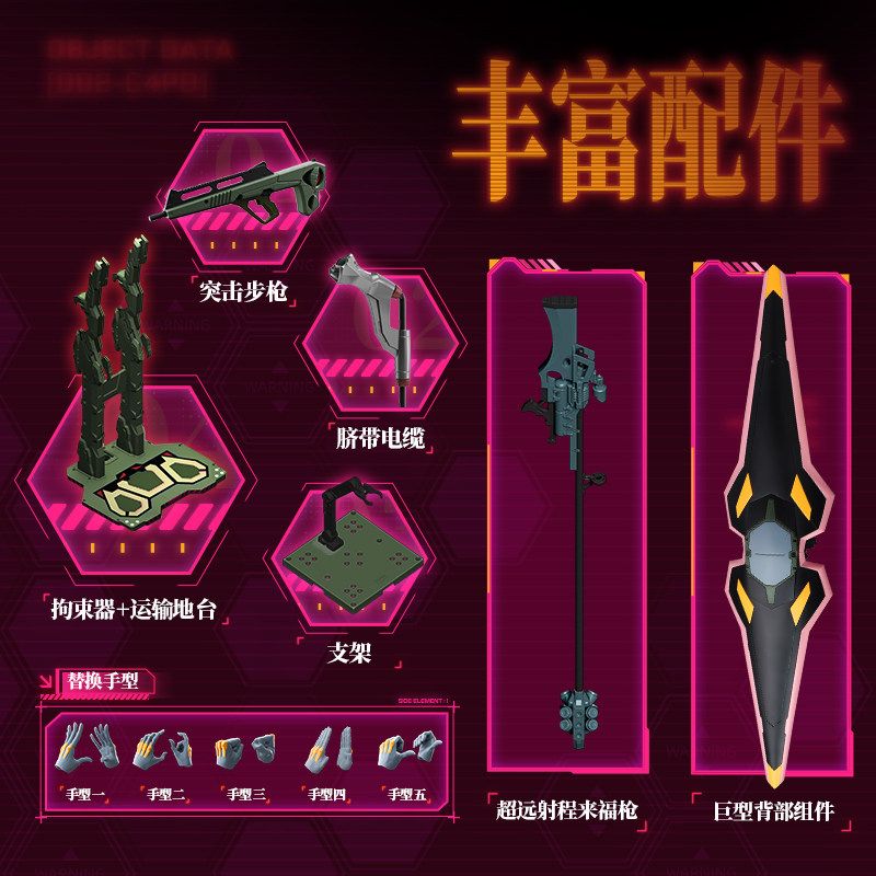 EVANGELION - AE PRODUCTION MODEL CUSTOM TYPE-08A BLOKEES MODEL KIT