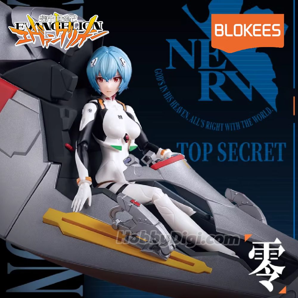 EVANGELION - REI AYANAMI FANTASTICS SERIES ENTRY PLUG BLOKEES FIGURE
