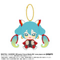 HATSUNE MIKU X GUNDAM 45TH ANNIVERSARY - HATSUNE MIKU X MOBILE FIGHTER G GUNDAM OSUWARI CHIBI PLUSH