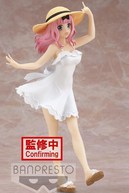 KAGUYA SAMA LOVE IS WAR KYUNTIES CHIKA SEASIDE PRIZE FIGURE