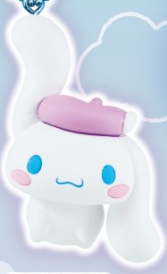 SANRIO CINNAMOROLL HANGING OUT WITH YOUR EARS 3D KEYCHAIN
