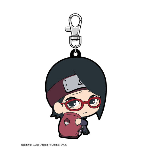 BORUTO BOCCHI KUN SARADA UCHIHA RUBBER MASCOT