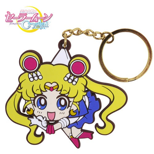 SAILOR MOON USAGI TSUKINO SAILOR MOON RUBBER COSPA TSUMAMARE KEYCHAIN