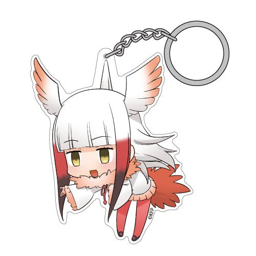 KEMONO FRIENDS TSUMAMARE CRESTED IBIS ACRYLIC KEYCHAIN