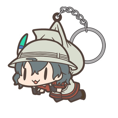 KEMONO FRIENDS TSUMAMARE KABAN RUBBER KEYCHAIN