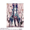 VOCALOID HATSUNE MIKU SAKURA BLOOM WALL SCROLL