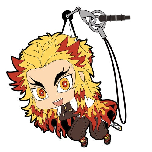 DEMON SLAYER RENGOKU TSUMAMARE RUBBER COSPA PHONE STRAP