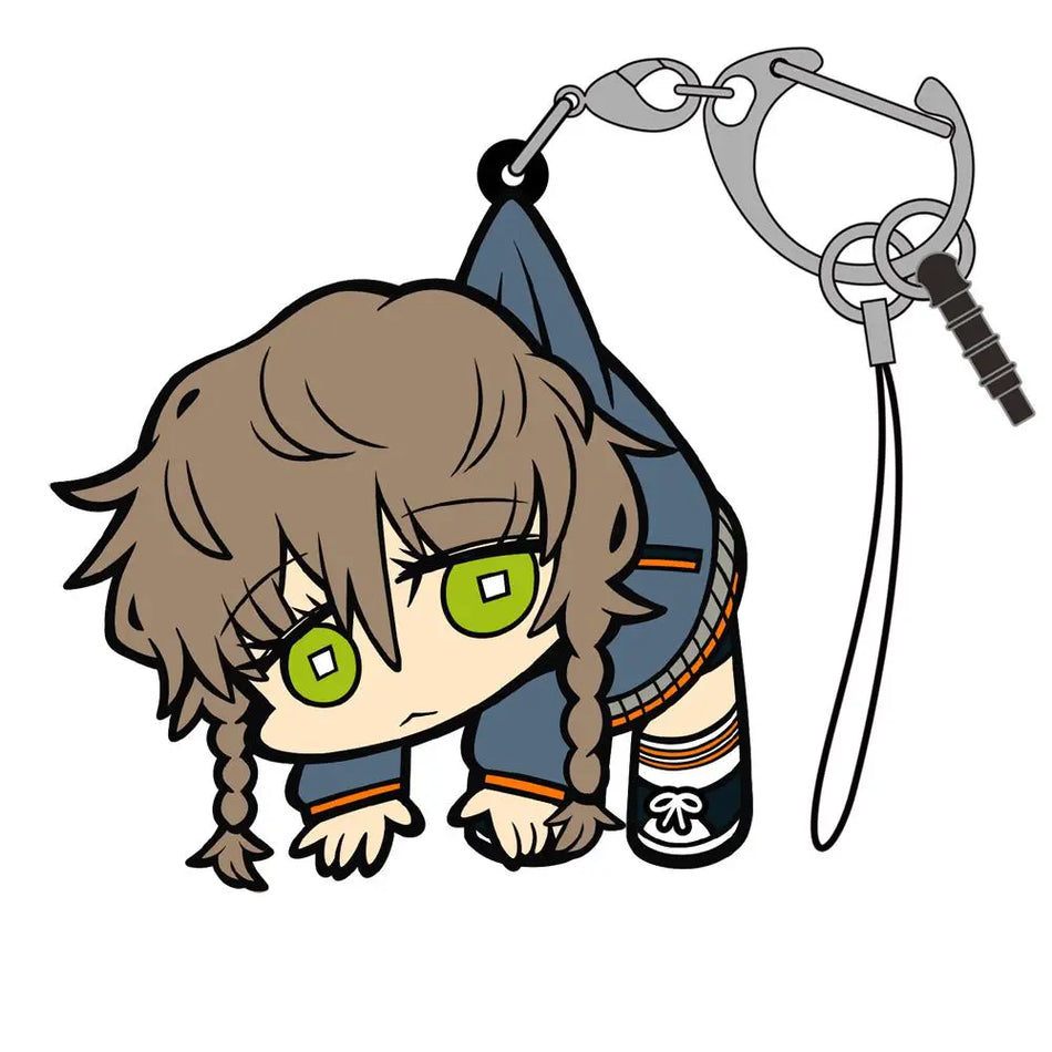 STEINS; GATE - AMANE SUZUHA TSUMAMARE RUBBER KEYCHAIN
