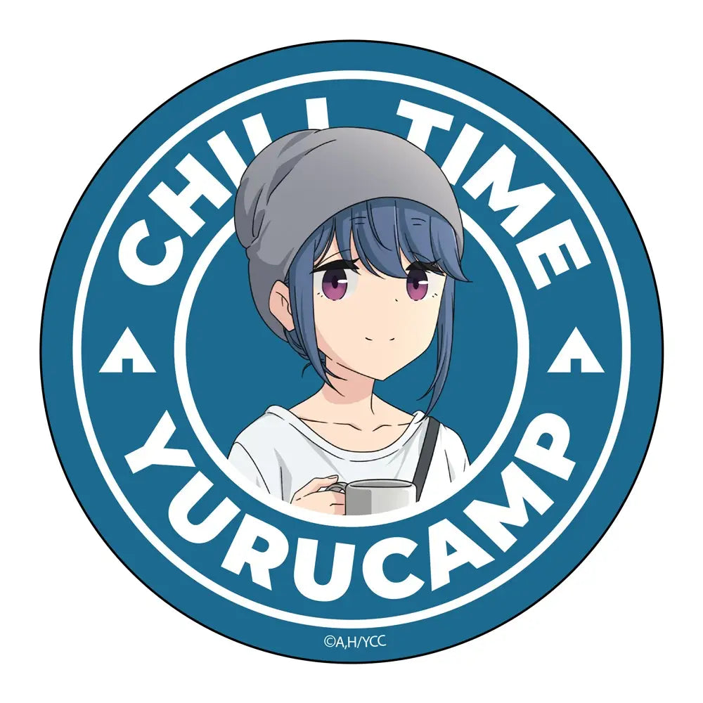 LAID-BACK CAMP/YURU CAMP - RIN SHIMA CHILL TIME STICKER
