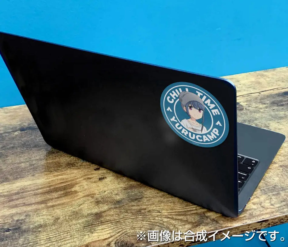 LAID-BACK CAMP/YURU CAMP - RIN SHIMA CHILL TIME STICKER