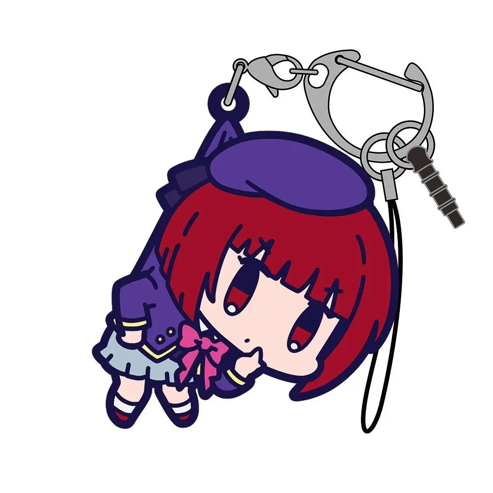 OSHI NO KO - KANA ARIMA TSUMAMARE RUBBER KEYCHAIN