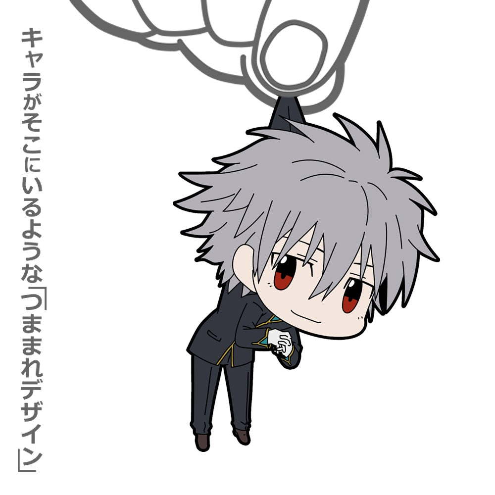 EVANGELION COMMANDER NAGISA TSUMAMARE RUBBER COSPA KEYCHAIN