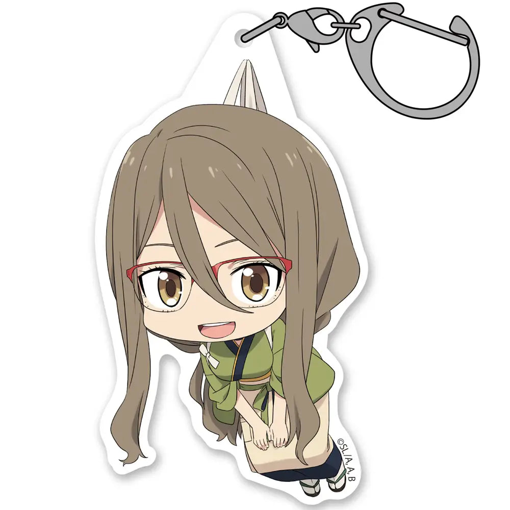 LYCORIS RECOIL - MIZUKI NAKAHARA CAFE RICORICO VER. TSUMAMARE ACRYLIC KEYCHAIN