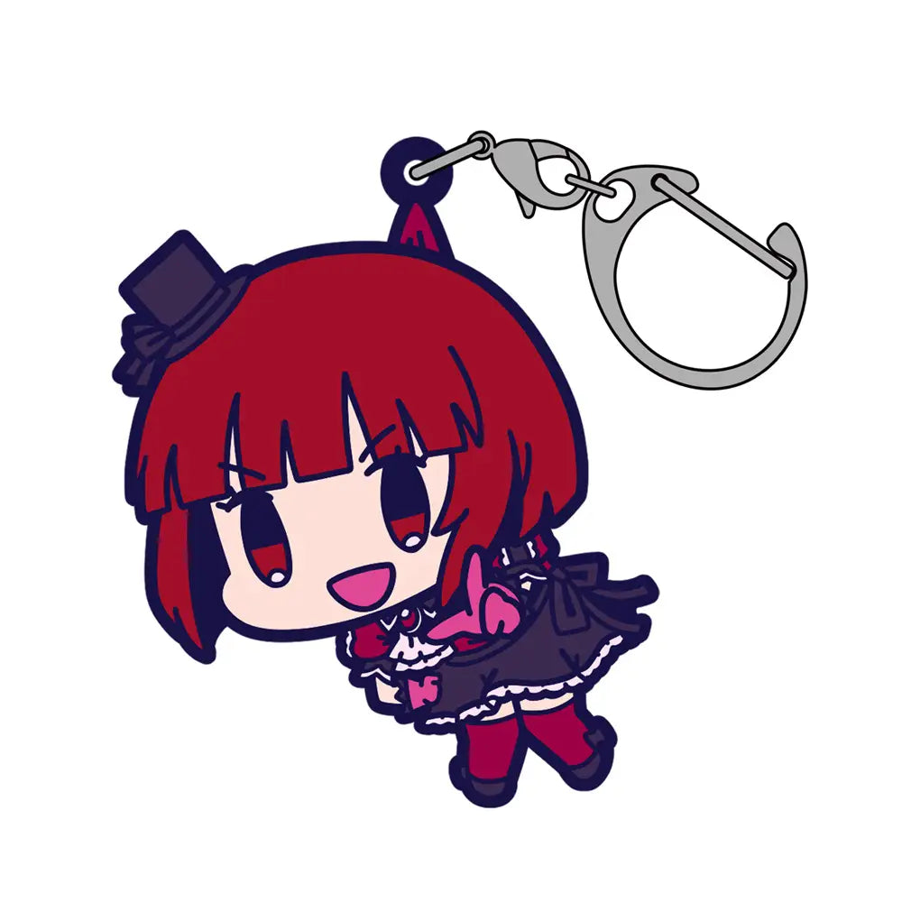 OSHI NO KO - KANA ARIMA (B-KOMACHI VER.) TSUMAMARE RUBBER KEYCHAIN
