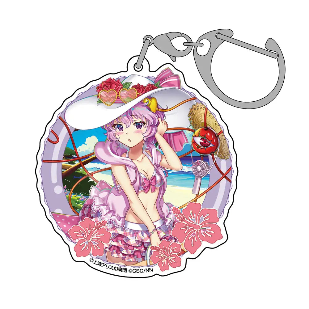 TOUHOU LOST WORLD - SATORI KOMEIJI MIZUGAMI IS ALSO AFRAID OF THE GIRL VER. ACRYLIC KEYCHAIN
