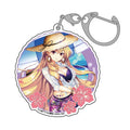 TOUHOU LOST WORLD - MURASAKI YAKUMO BOUNDARY OF SANDY BEACH AND SEA VER. ACRYLIC KEYCHAIN