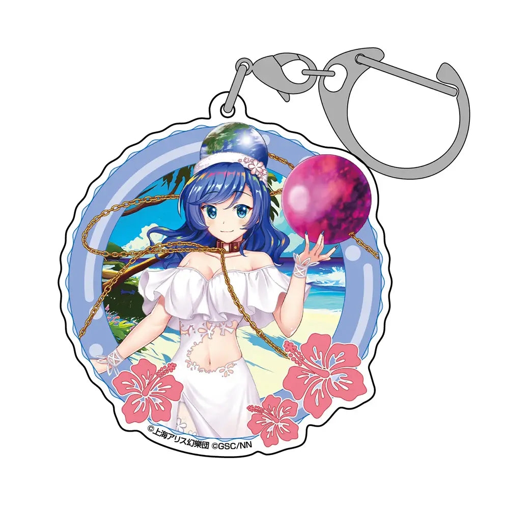 TOUHOU LOST WORLD - HECATIA LAPIS LAZULI TROPICAL GODDESS VER. ACRYLIC KEYCHAIN