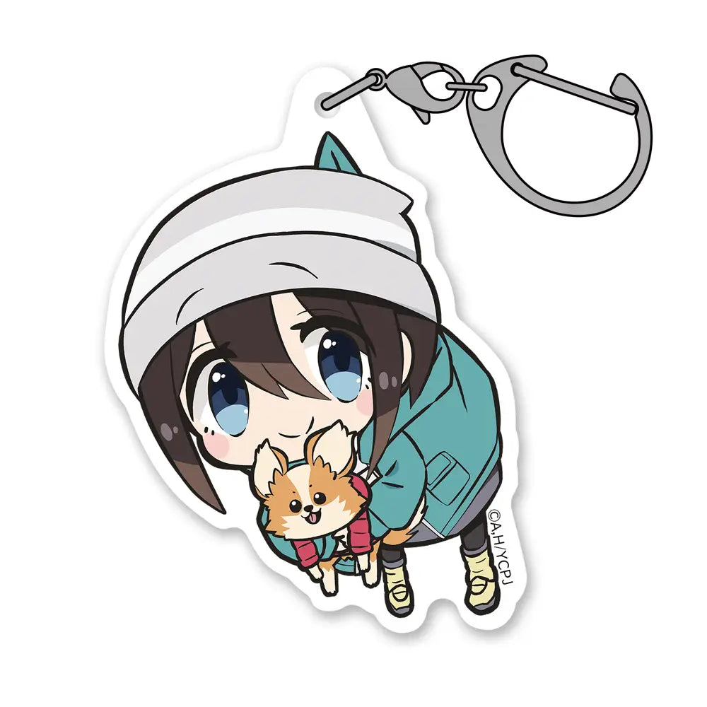 LAID-BACK/YURU CAMP SEASON 3 - ENA SAITO TSUMAMARE ACRYLIC KEYCHAIN