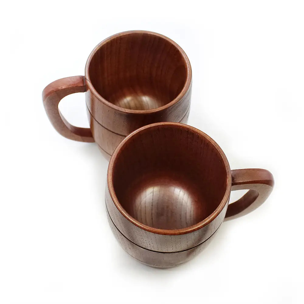 DELICIOUS IN DUNGEON - WALKING MUSHROOM BARREL SHAPED WOODEN MUG